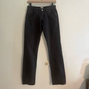Armani Jeans Mid-Rise Straight Leg Jeans